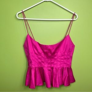 Hunter Bell Celia top Fuchsia top size 6
